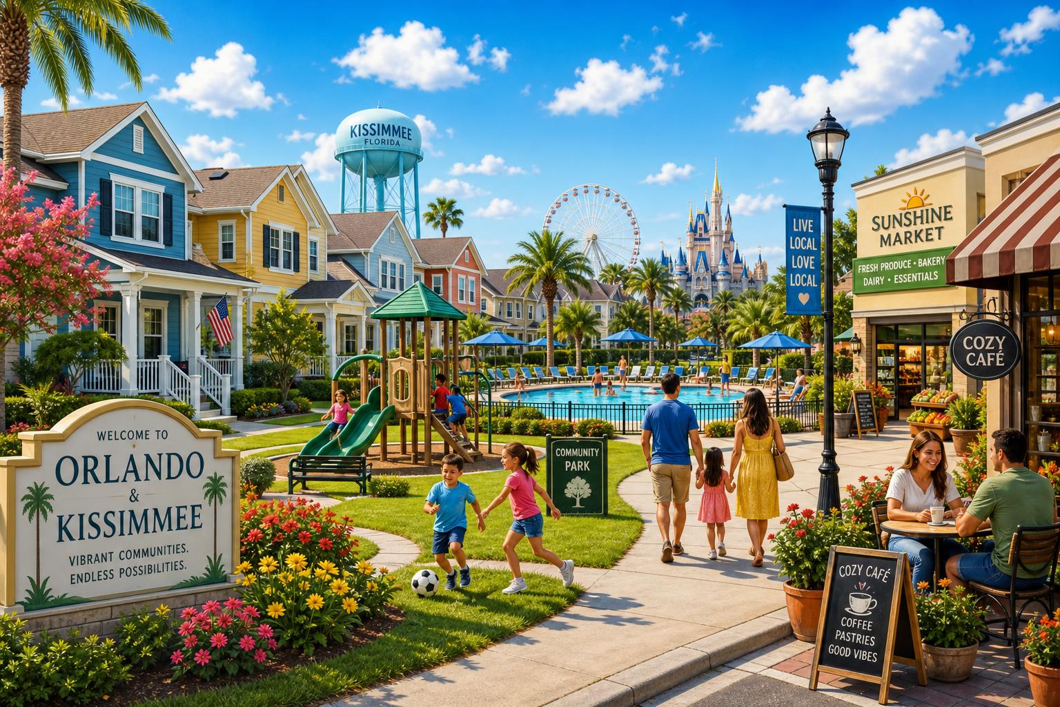 Orlando & Kissimmee Neighborhood & City Guides